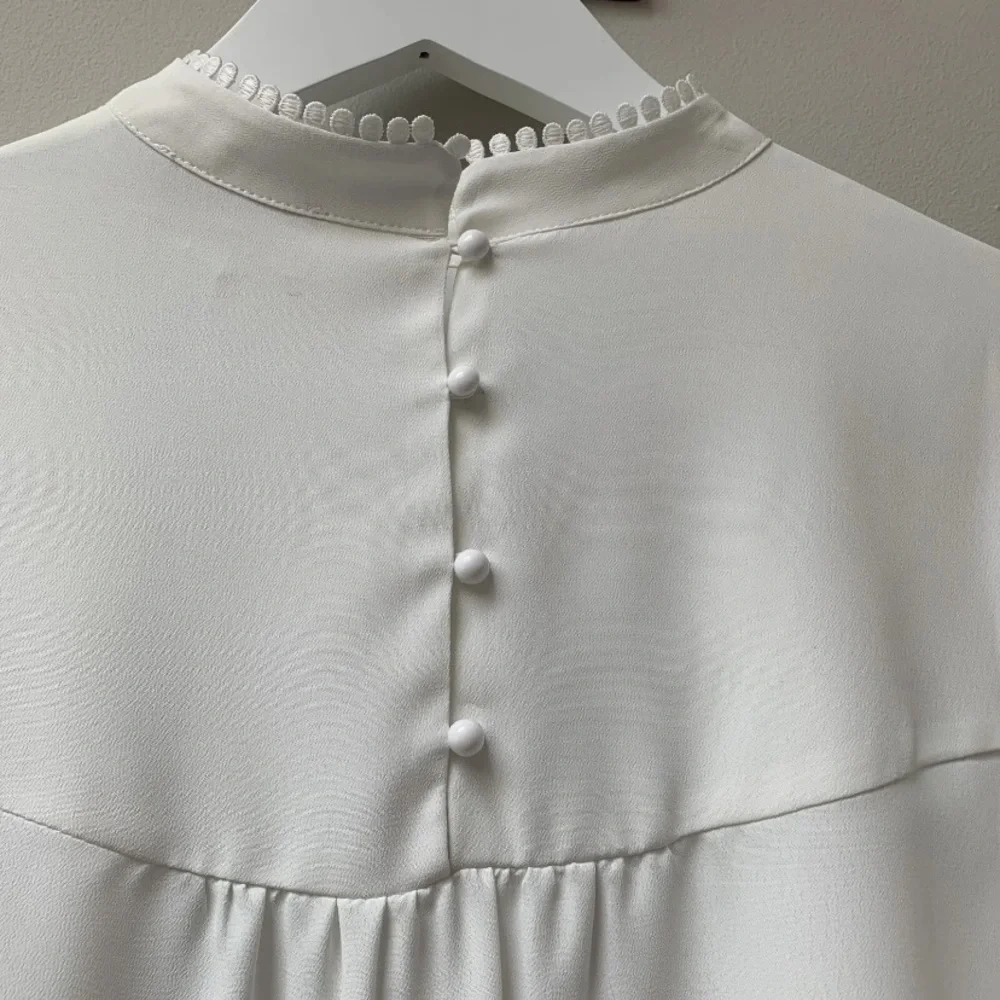 House of bruar shirt blouse size uk 14 ivory classic - Picture 7 of 15